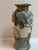 Early 20Th Century Asian Japanese Hand Painted Imperial Nippon Floral Handle Marriage Vase For Sale - Image 11 of 16