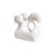 Carved White Chalk Modern Sculpture For Sale In New York - Image 6 of 8