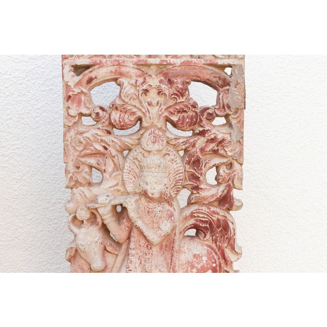 Set of 2, Vintage Krishna Statues For Sale In Los Angeles - Image 6 of 9