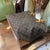 A 2000s Louis Vuitton Brown House's Signature Monogram Canvas Luco Tote Bag 8 For Sale - Image 13 of 17