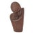 Shona Stone Mother and Child Sculpture Zimbabwe For Sale