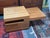 Design Plus Gallery presents a Multi-Tiered Wood Block Coffee Table + Drawer. The square coffee table has a cut-out that...