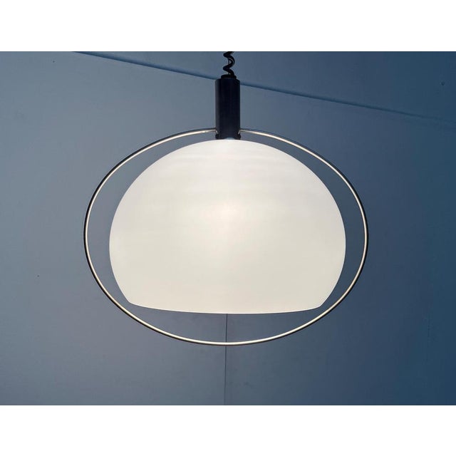 Mid-Century Modern Mid-Century Swiss Space Age Pendant Lamp from Temde, 1960s For Sale - Image 3 of 18