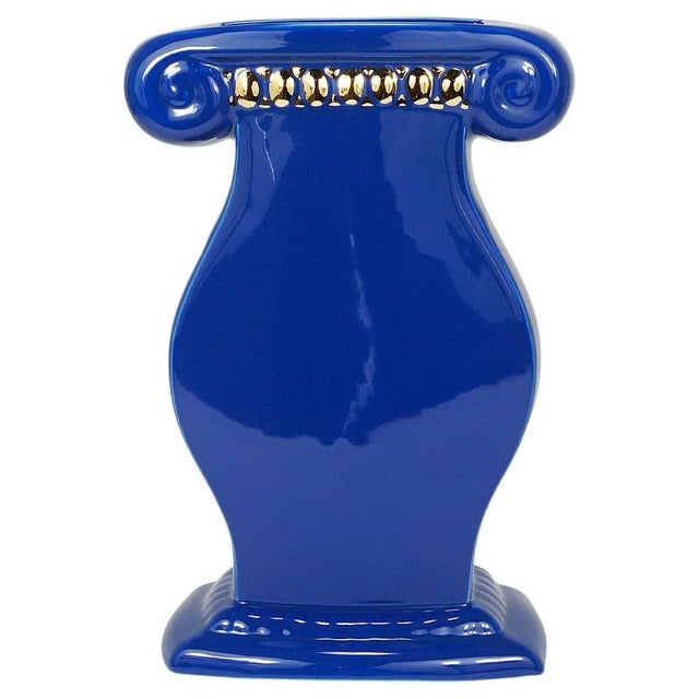 Large Vintage Vase by Heide Warlamis, 1980s For Sale - Image 15 of 15