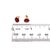 Natural Ruby Stud Earrings 14k White Gold 3.0 TCW Certified For Sale In New York - Image 6 of 10
