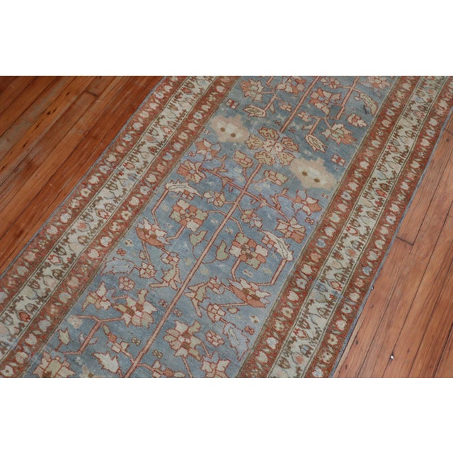 Long Persian Malayer Runner from the early 20th century