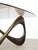 Italian Organic Snake Wooden and Smoked Glass Coffee Table, 1960s For Sale - Image 6 of 18