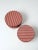 Vintage Candy Cane Stripe Hat Boxes Pair For Sale - Image 6 of 13