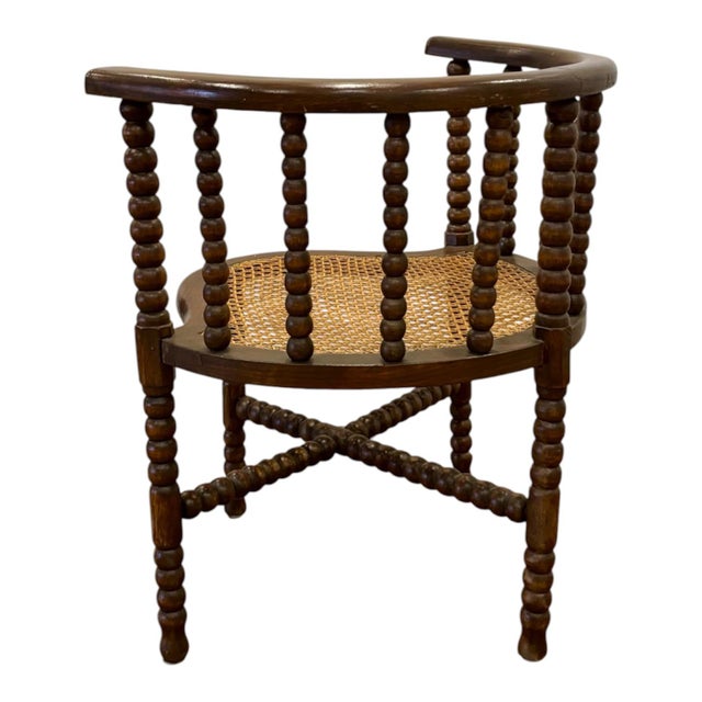 19th Century Bobbin Corner Chair, 1890 For Sale - Image 5 of 9