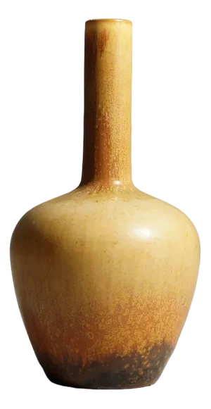 Vase in Stoneware with Harefur Glaze by Carl-Harry Stålhane for Rörstrand, 1950s