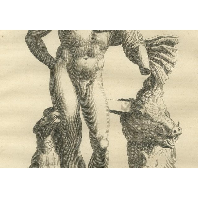 Paper Bernard de Montfaucon, Meleager and the Calydonian Boar, 1721, Engraving on Paper For Sale - Image 7 of 9