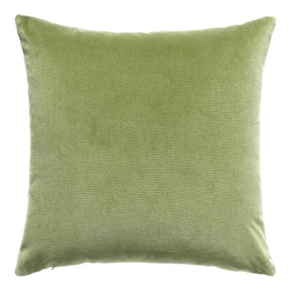 The House of Scalamandré Indus Pillow, Sage For Sale