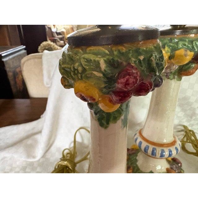 1940s Style After Dellarobbia Italian Lamps - a Pair For Sale - Image 18 of 18