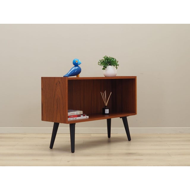 Vintage Danish Teak Bookcase, 1970s For Sale - Image 4 of 11