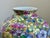 Vintage Japanese Porcelain Mille Fleur "Thousand Flowers" Vase / Urn For Sale - Image 4 of 9