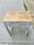 Wood Cottage Chic Side Table For Sale - Image 7 of 7