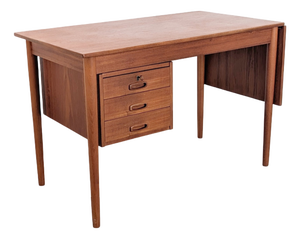 Vintage Teak Desk by Arne Vodder, 1960s