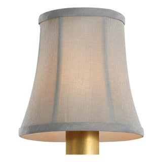Visual Comfort Signature 4" Mist Silk Soft Empire Shade For Sale