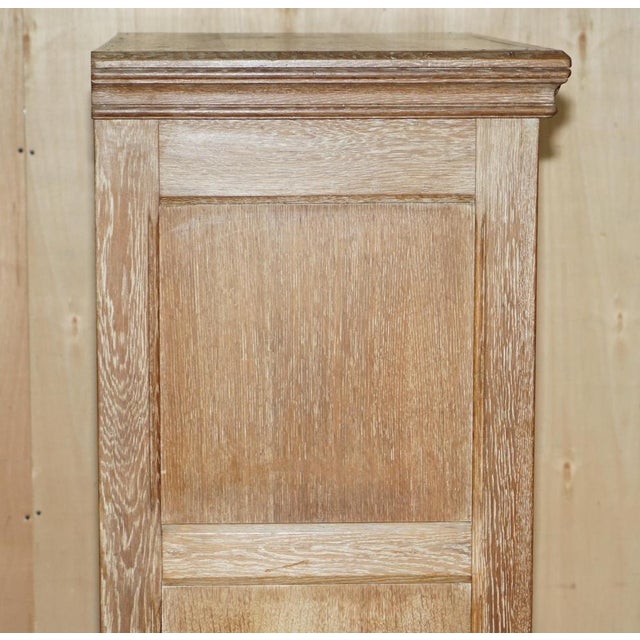 Large Oak Wardrobe from Tudor Furniture, England, 1930s For Sale - Image 10 of 16