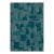 6 Rolls Kravet Cubist Teal Wallpaper For Sale