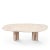 Contemporary Tria Irregular Pink Marble Dining Table by Lorenza Bozzoli For Sale - Image 3 of 4