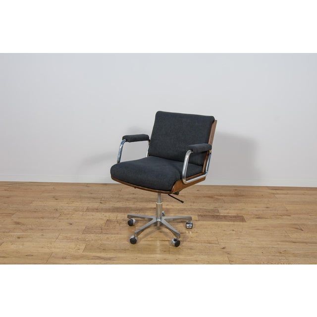 Mid-Century Swivel Office Chair by Gordon Russell, United Knigdom, 1970s For Sale - Image 18 of 18