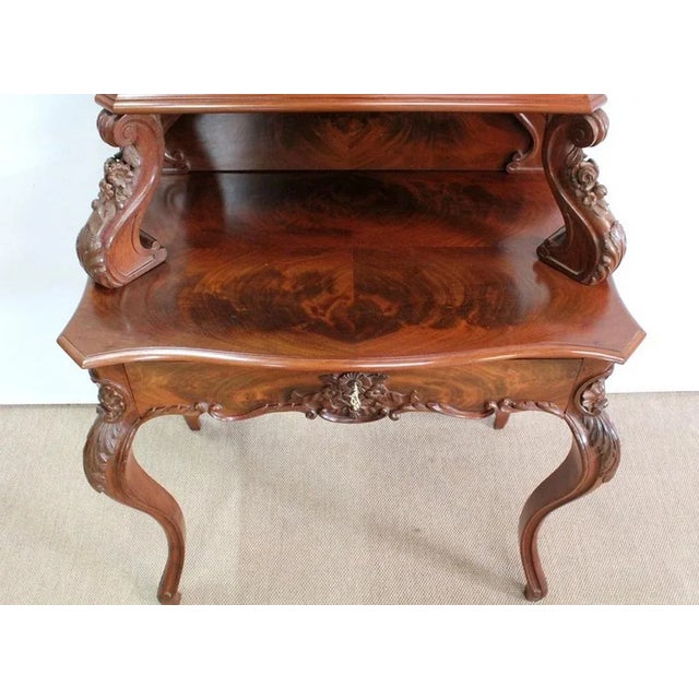 Writer Showcase in Mahogany, 1850s For Sale - Image 14 of 18