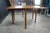Antique Early American 19th C Cherry Gate-Leg Drop Leaf Dining Console Table 60" For Sale - Image 14 of 18
