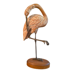 Coastal Carved Crane