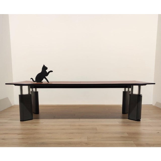 Large Kum Desk by Gae Aulenti for Tecno, 1980s For Sale - Image 9 of 10