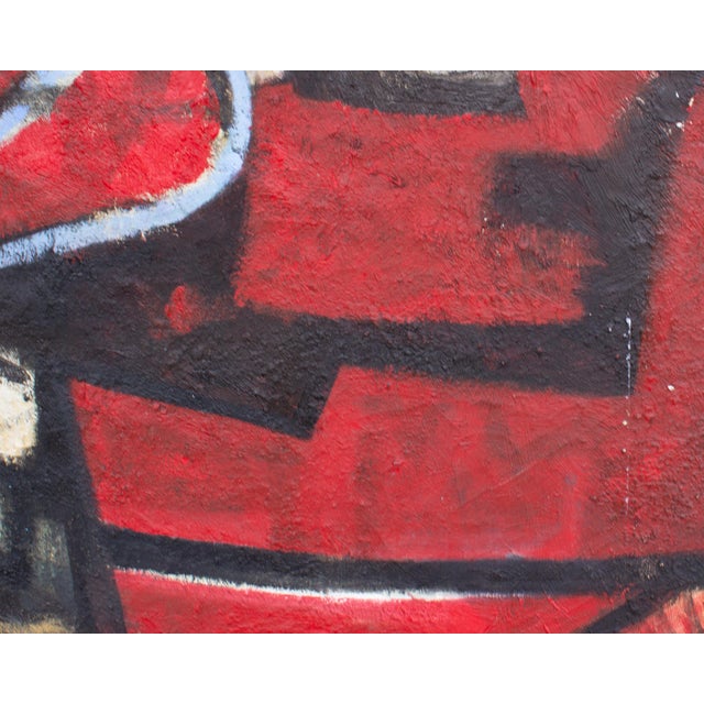 Abstract Oil on Canvas Painting by James L. Bruch For Sale - Image 4 of 8