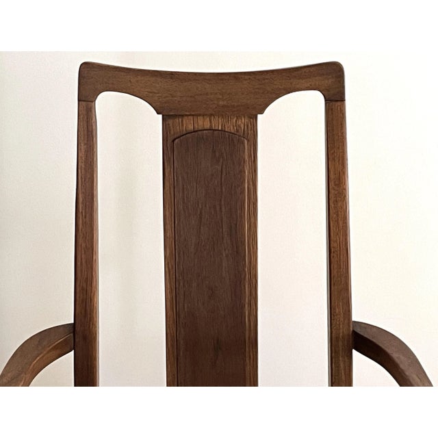 Drexel Perspecta Style Walnut Chair For Sale - Image 9 of 10