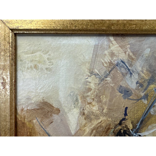 Gérard Pamboujian, Battle of the Pyramids. Oil on Canvas, 1975 For Sale - Image 9 of 9