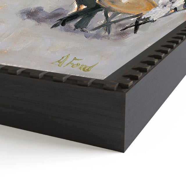 DESCRIPTION: Bryant Park by Alice Ford in Brimfield Black Frame, Small Art Print SPECIFICATIONS: Type: Giclée Art Print on...