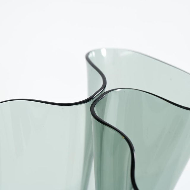 Glass Cartoccio Vase by Pietro Chiesa for Fontana Arte, 1970s For Sale - Image 18 of 18
