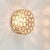 1970s 1970s Mid-Century Modern Glass Flush Mount/Ceiling Light From Limburg, Germany, 1970s For Sale - Image 5 of 9