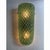 Contemporary Green “Graniglia” Rhombus Murano Glass Wall Lights - a Pair For Sale - Image 6 of 7