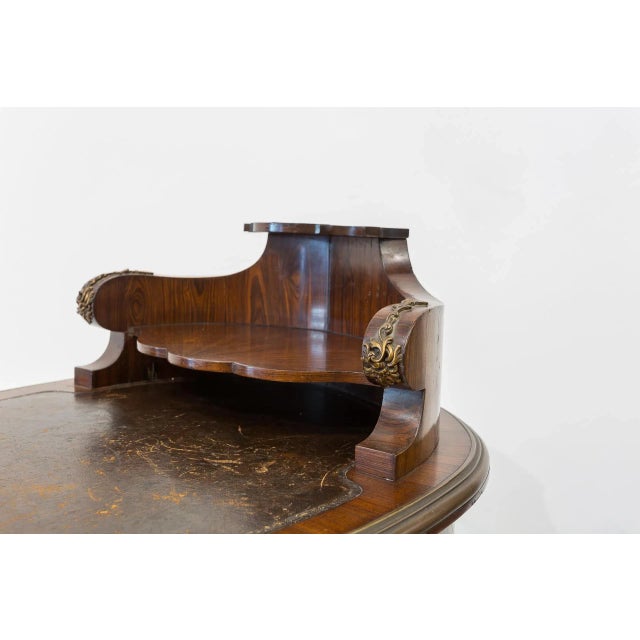 Antique 19th Century Walnut Desk For Sale - Image 5 of 6