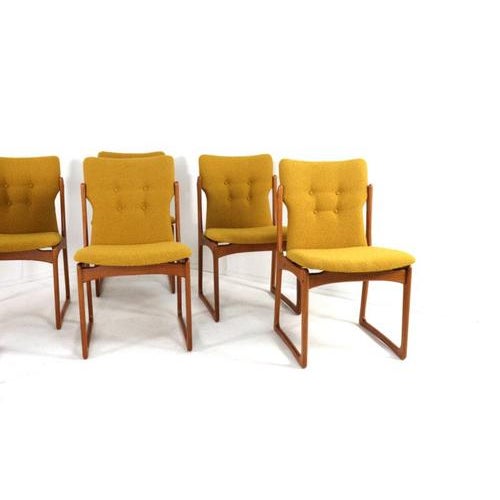1960s Vamdrup Dining Room Chairs, 1960s, Set of 4 For Sale - Image 5 of 15