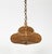 Mid-Century Modern French Riviera Rattan and Wicker Pendant Light, 1960s For Sale - Image 11 of 16