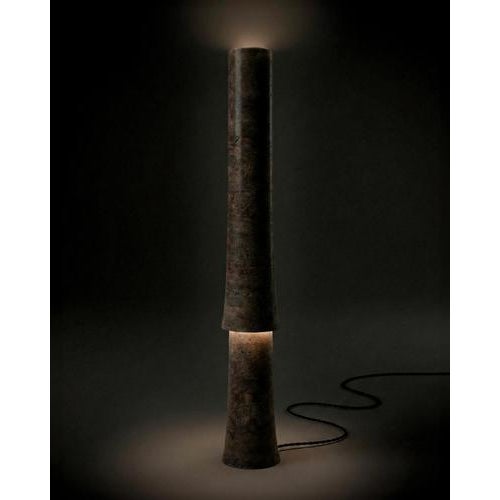 Stone 01 Floor Lamp in Travertine by Pietro Franceschini For Sale - Image 7 of 9