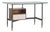Italian Glass Top Desk Attributed to Luigi Caccia Dominioni for Azucena, 1950s For Sale