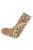 American Terracotta Toe Vintage Kilim Christmas Stocking, Cream Floral Vine Wool, 11.8 X 17.7 in – One of a Kind Turkish Decor For Sale - Image 3 of 7