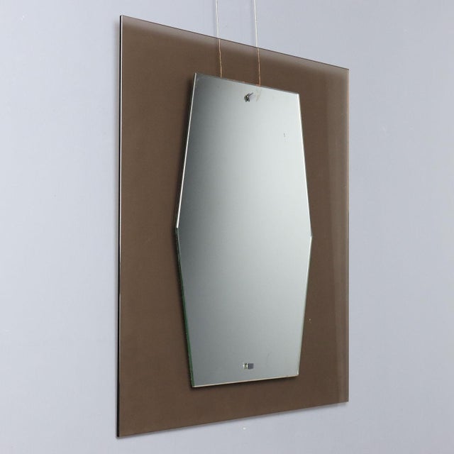 Vintage Italian Wall Mirror, 1960s For Sale - Image 10 of 10