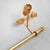 Mid-Century Modern Mid-Century Modern French Rose Flower Towel Bar, 1950s For Sale - Image 3 of 4