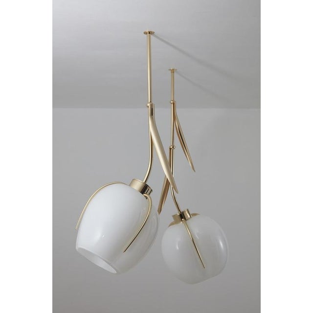 Round Muguet Pendant Lamp by Jennifer Midoz For Sale - Image 4 of 7