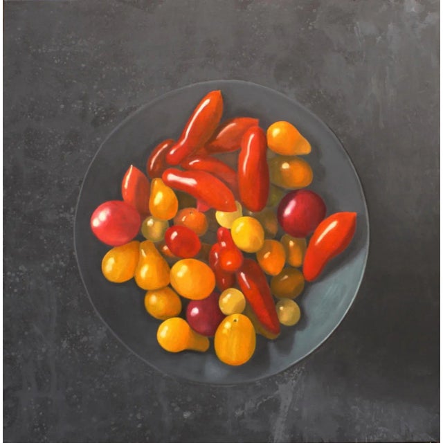 Claudine Picard, Bicolore, 2017, Oil on Canvas For Sale - Image 3 of 3