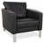 Modern Black Leather 1200 Armchairs from Rolf Benz, Set of 2 For Sale - Image 3 of 16