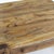 Mid-Century Brutalist Rustic Coffee Table in Oak For Sale - Image 9 of 11