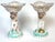 Pair KPM Berlin Rococo Revival Porcelain Figural Tazza, Reticulated Gilt Bowls For Sale - Image 9 of 18